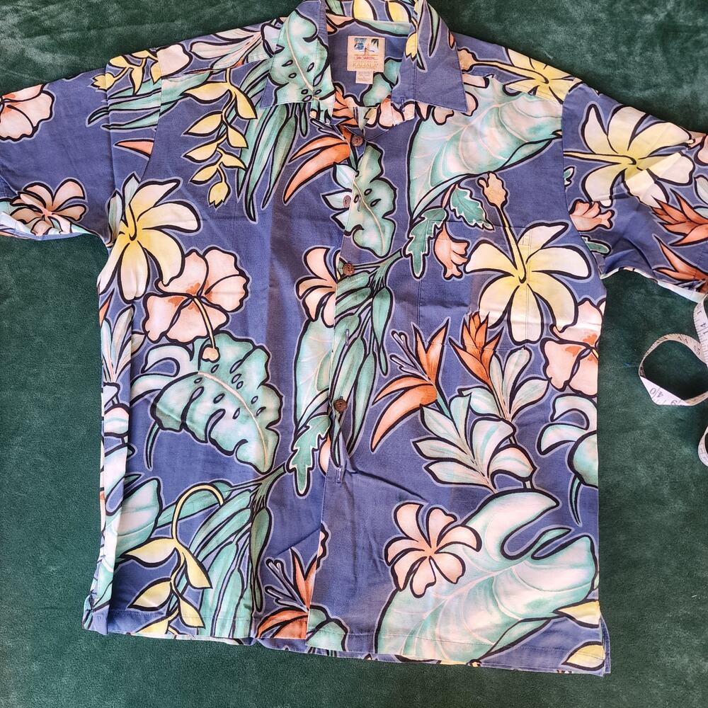 Kahala John Severson Collection tropical button-up Large